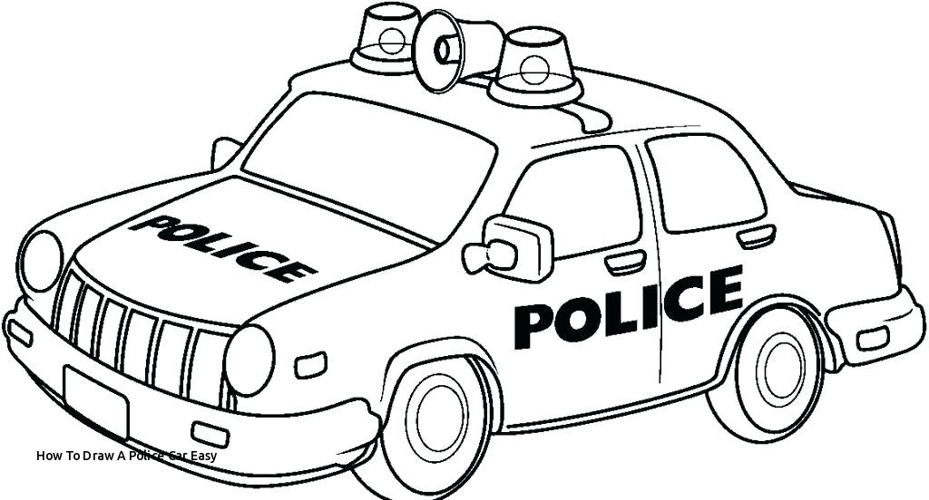 Police Car Drawing at PaintingValley.com | Explore collection of Police ...