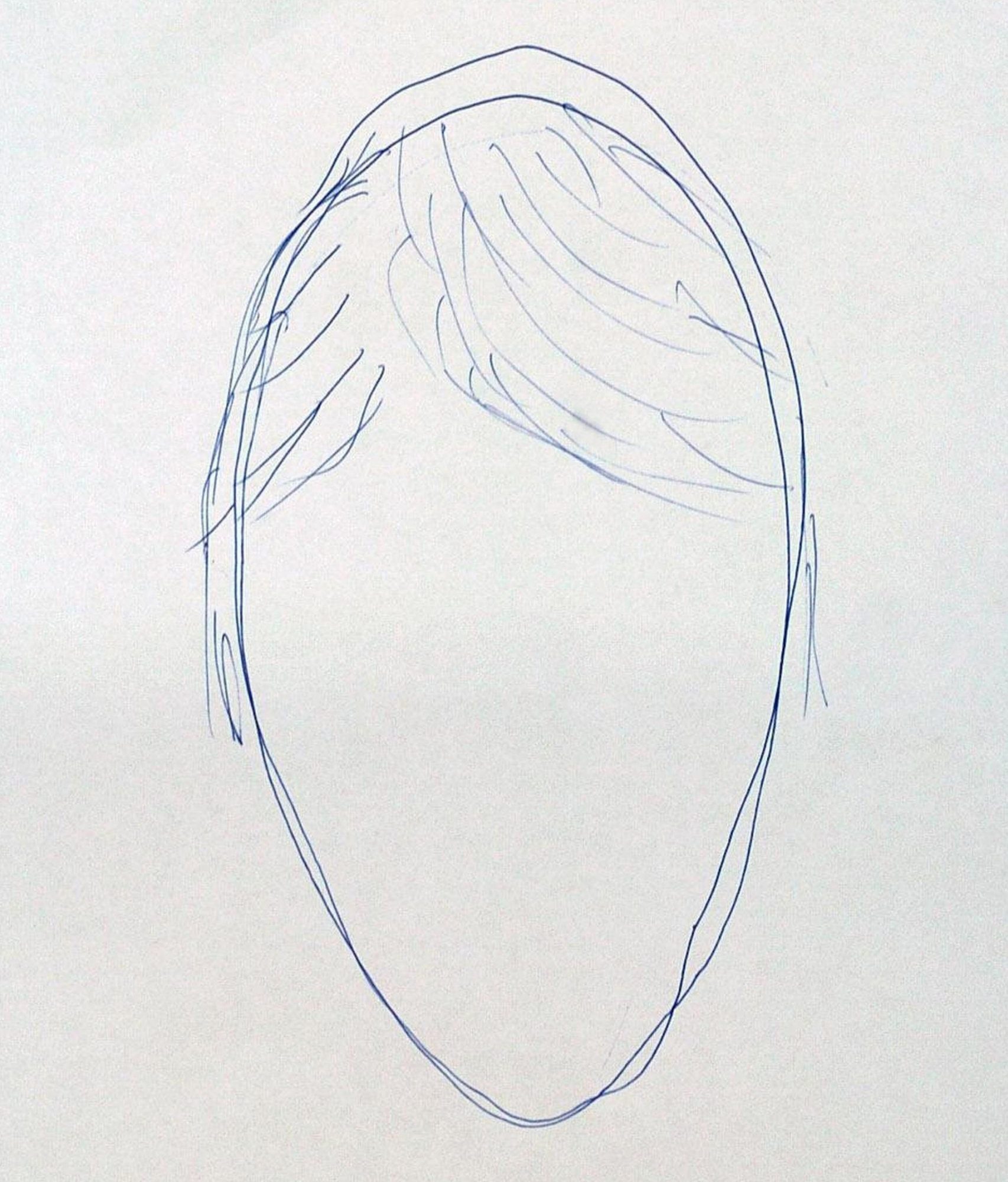 1706x2000 Madeleine Mccann Cops Released Sketch Of 'egg With Side Parting - Police Drawing