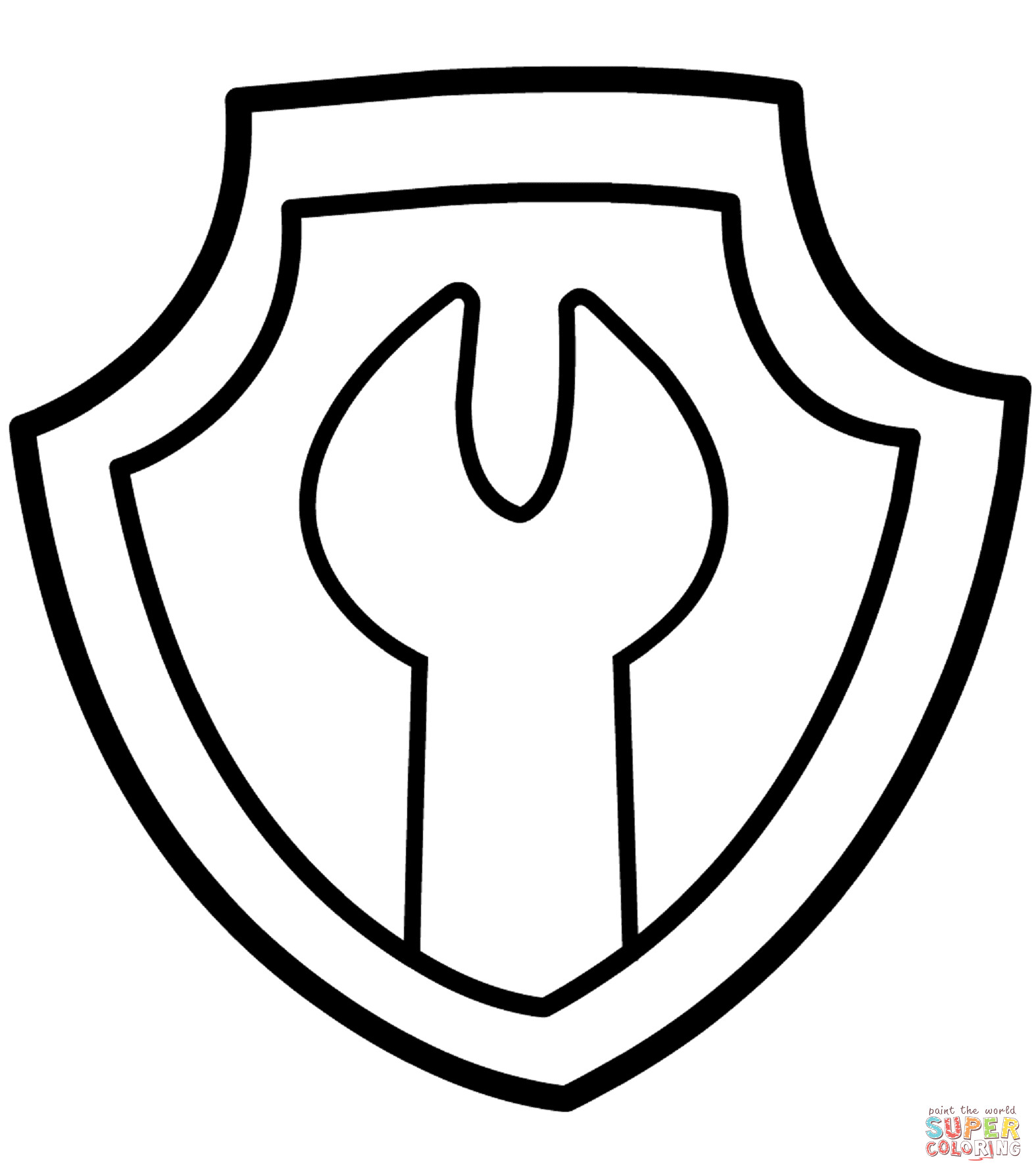 1575x1786 free police badge coloring - Police Hat Drawing