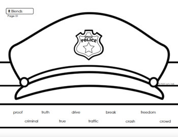 350x269 speech police hats for articulation - Police Hat Drawing