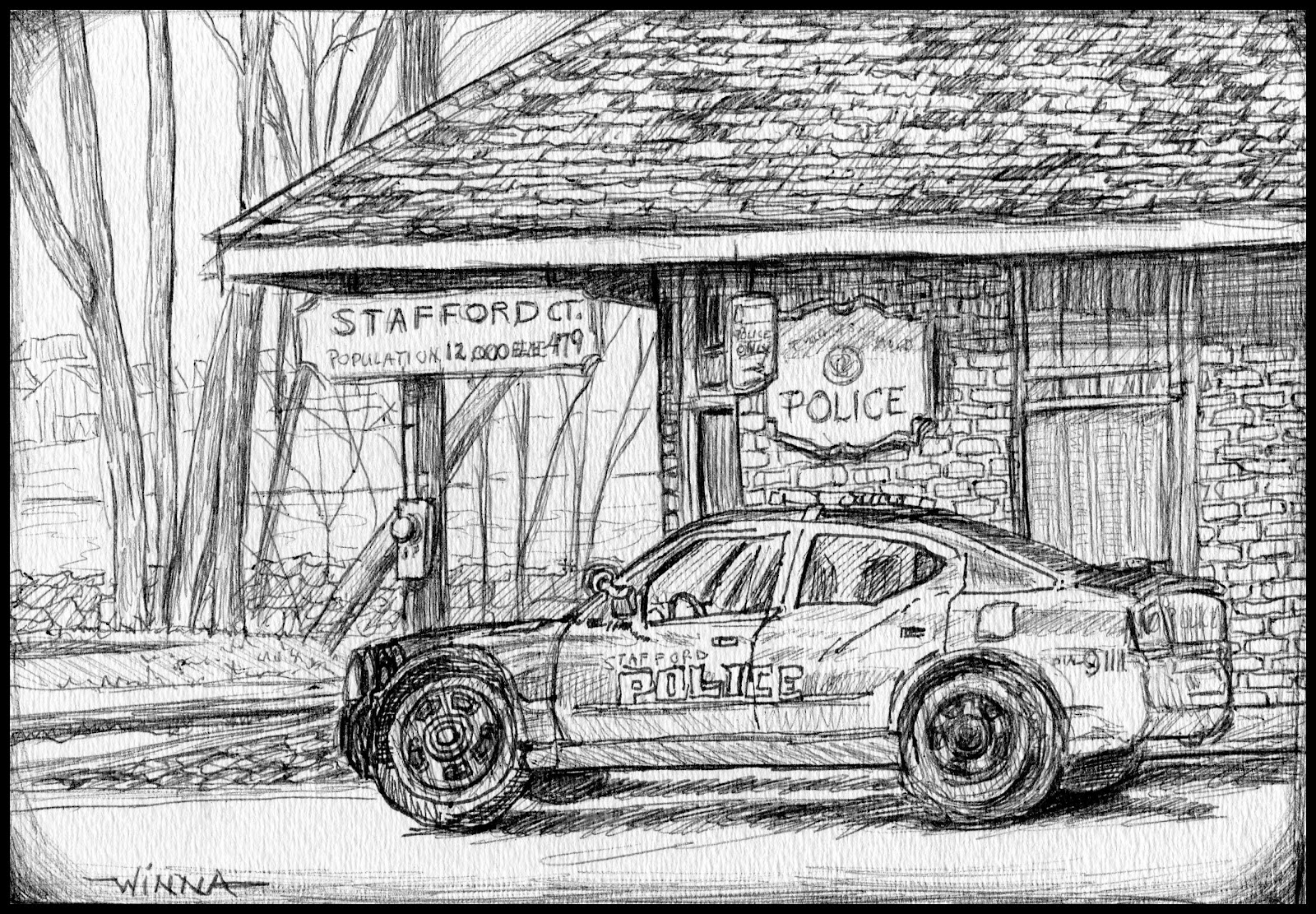 Police Station Drawing At PaintingValley Explore Collection Of Police Station Drawing At PaintingValley Explore Collection Of