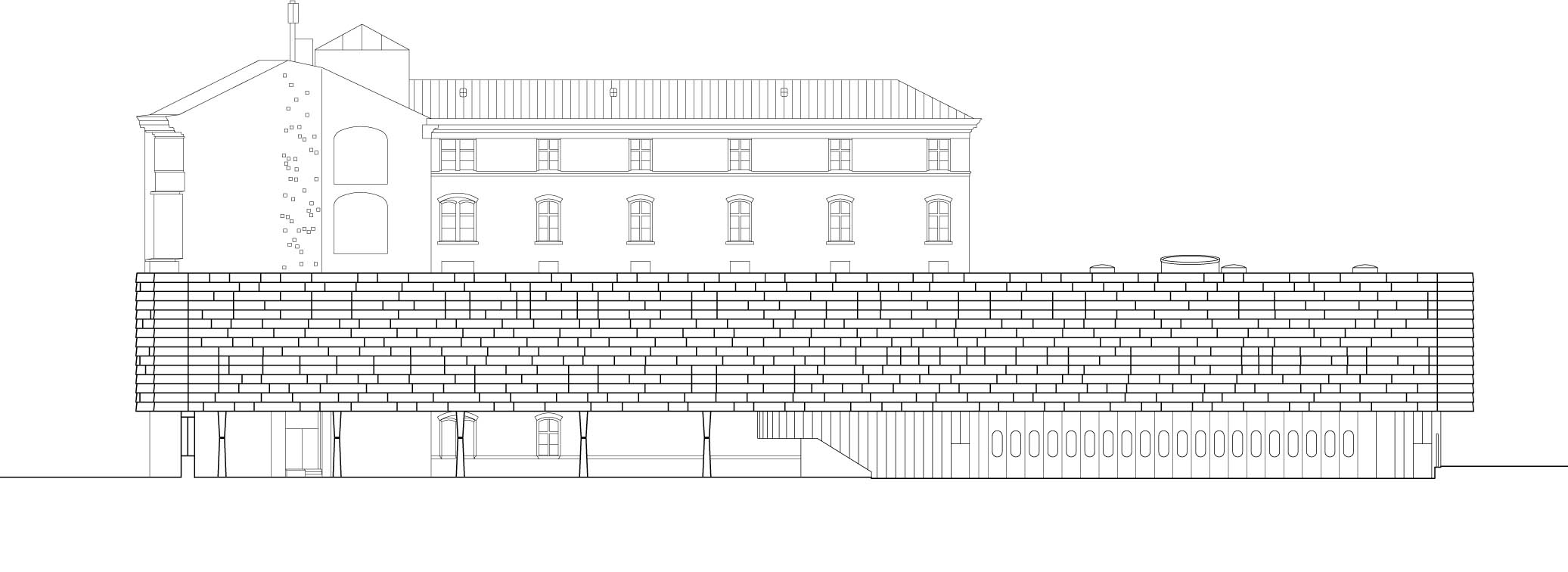 2073x756 Eumiesaward - Police Station Drawing