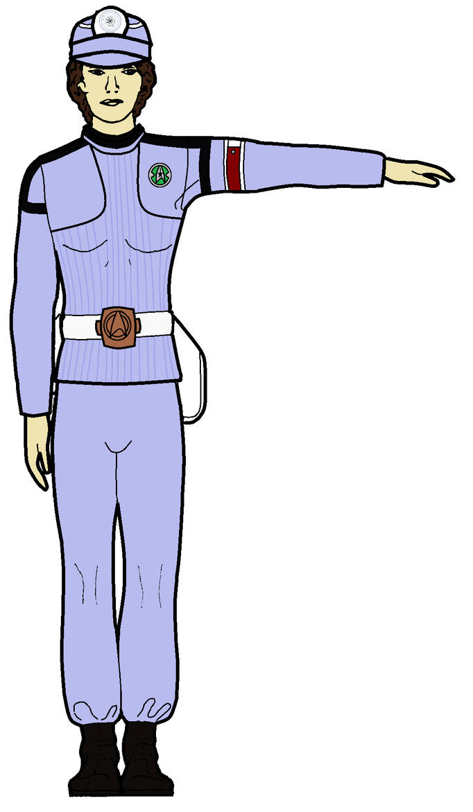 682x1171 starfleet police uniform wip - Police Uniform Drawing