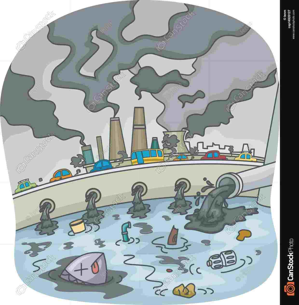 Orasnap Drawing Land Pollution Cartoon Images