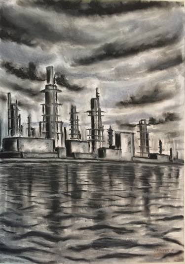 375x533 happy pollution drawing - Pollution Drawing