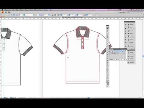 480x360 Technical Flat Drawing For Fashion Creating A Technical Drawing - Polo Drawinging