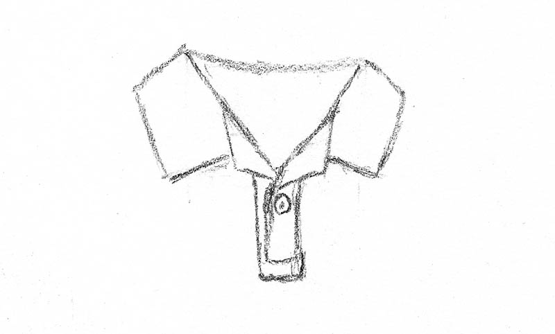 800x482 Everything You Need To Know About How To Sketch A Shirt Let - Polo Shirt Drawing