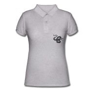 190x190 Snake Drawing Women's Polo Shirt Spreadshirt - Polo Shirt Drawing