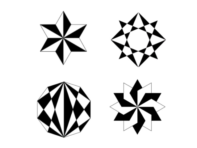 638x479 Regular Star Polygons - Polygon Drawing