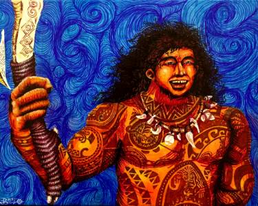 375x300 Polynesian Drawings For Sale Saatchi Art - Polynesian Drawings