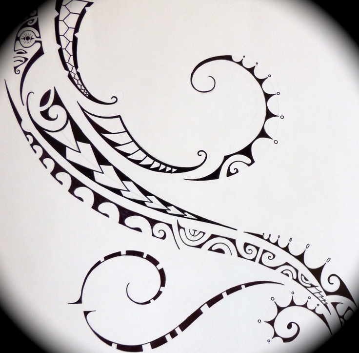 736x723 Polynesian Tattoo Drawings Tattoo Ideas - Polynesian Drawings