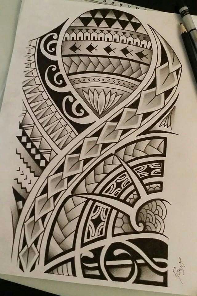 640x960 Polynesian Drawing I Made For A Contest Art Maori Tattoo - Polynesian Drawings