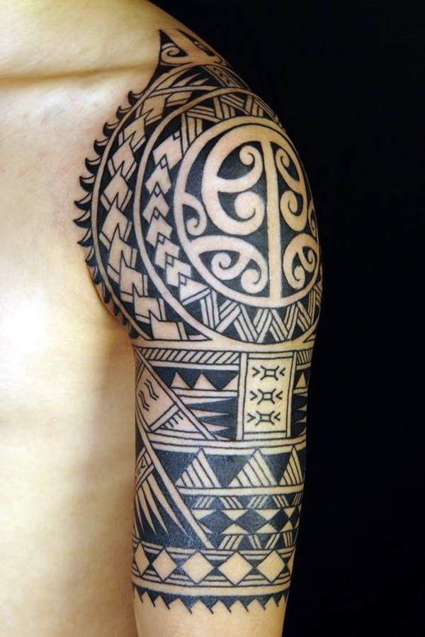 600x899 Cool Polynesian Tattoo Designs For Men - Polynesian Tattoo Drawing