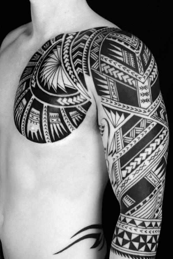 600x894 Top Rated Polynesian Tattoo Designs This Year - Polynesian Tribal Drawings