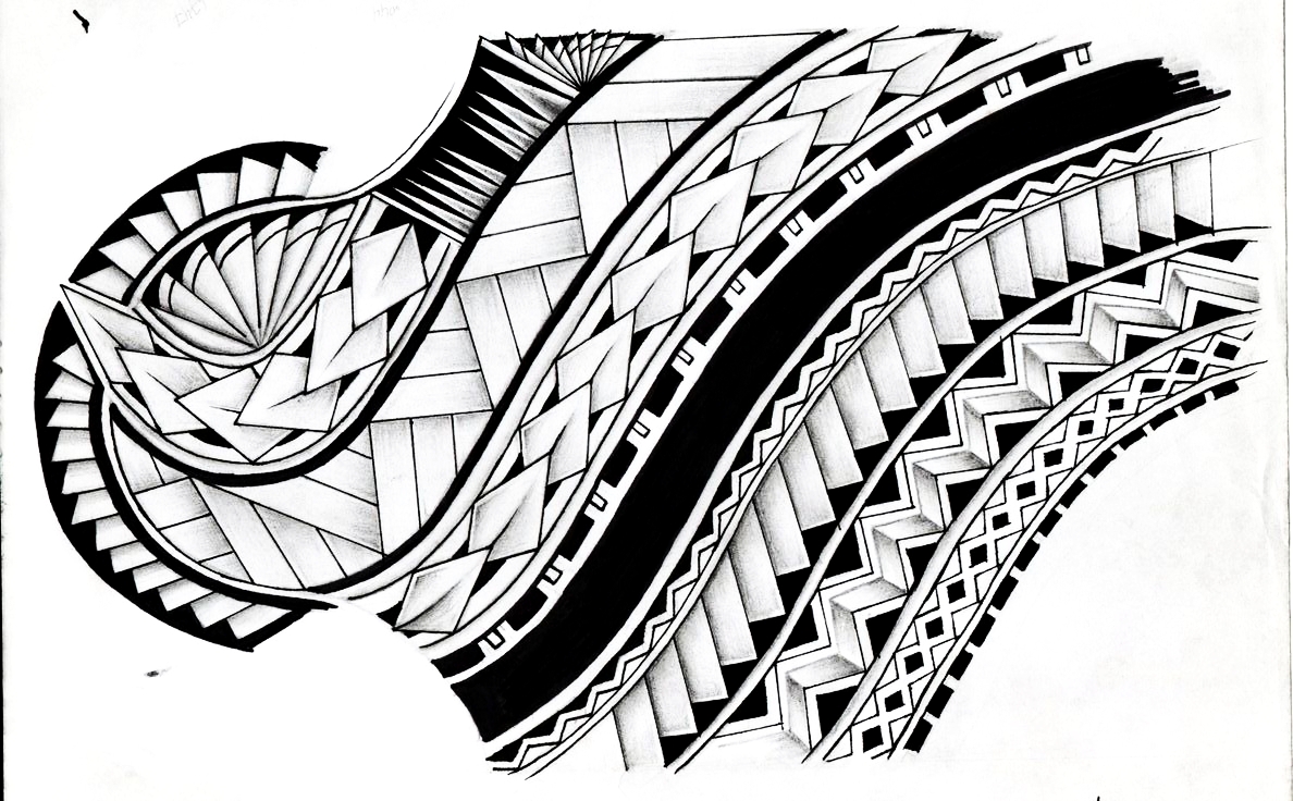 Polynesian Tribal Drawings at PaintingValley.com | Explore collection ...