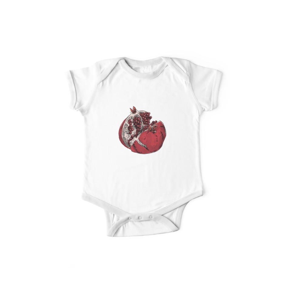 940x940 Pomegranate Drawing One Piece - Pomegranate Drawing
