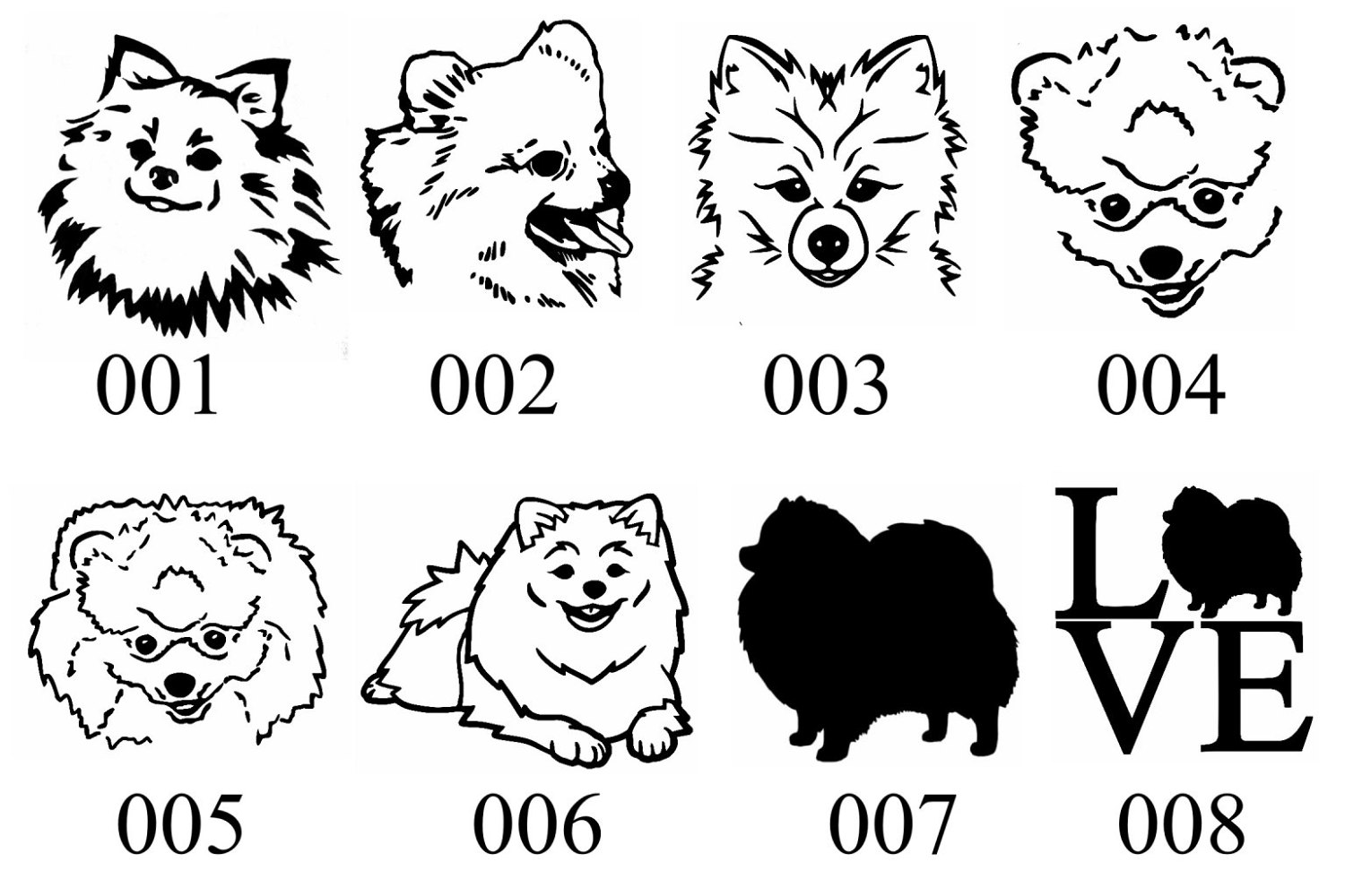 1500x1000 Pomeranian Drawing Free Download - Pomeranian Drawing