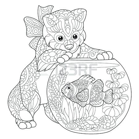 450x450 Pomeranian Coloring Book Pages Disney Pdf Dog - Pomeranian Outline Drawing