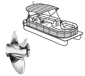 280x250 pontoon boat propellers - Pontoon Boat Drawing