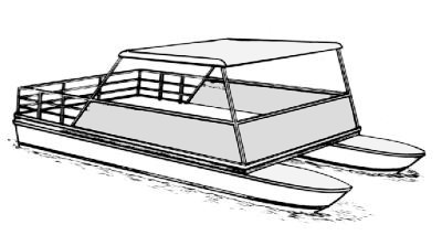400x213 trailerable pontoon boat plans - Pontoon Boat Drawing