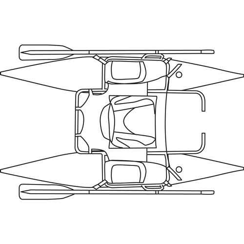500x500 classic accessories roanoke pontoon boat, blueberry - Pontoon Boat Drawing