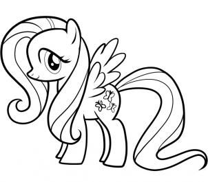 302x265 my little pony drawings how to draw fluttershy, my little pony - Pony Drawing