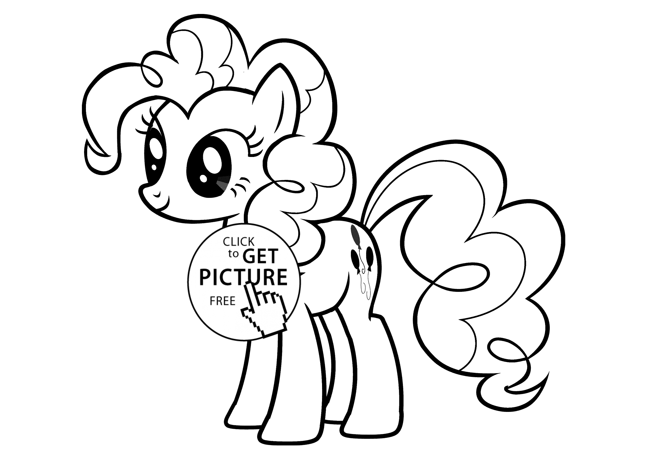2079x1483 My Little Pony Base Coloring Pages - Pony Drawing Base