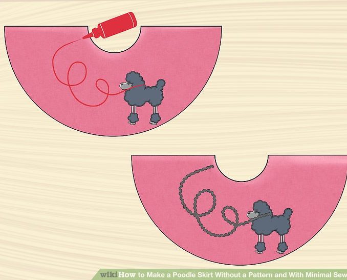 678x546 poodle skirt pattern coloring page - Poodle Skirt Drawing