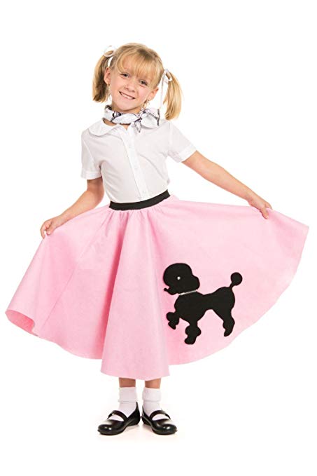 453x679 kidcostumes poodle skirt with musical note printed - Poodle Skirt Drawing