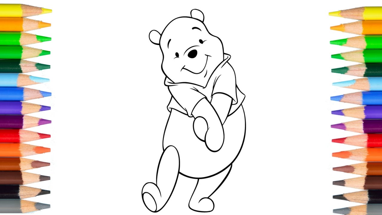 Pooh Bear Drawing at PaintingValley.com | Explore collection of Pooh ...