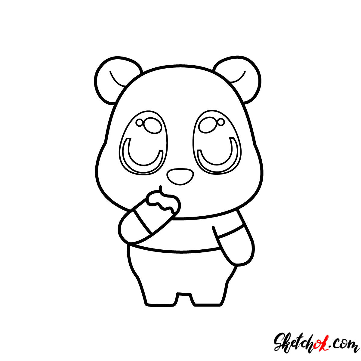 1200x1200 how to draw chibi pooh bear - Pooh Bear Drawing