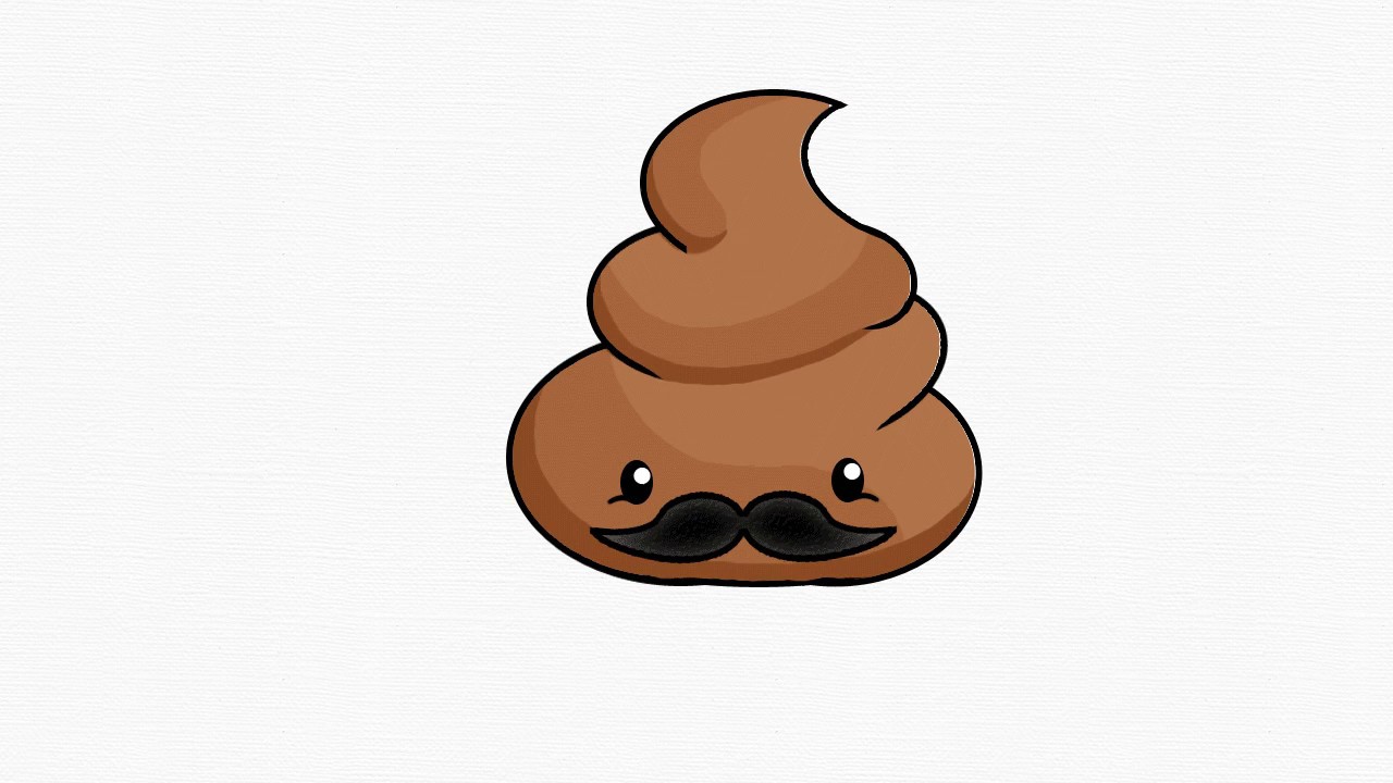 1280x720 how to draw papa poop emoji - Poop Emoji Drawing