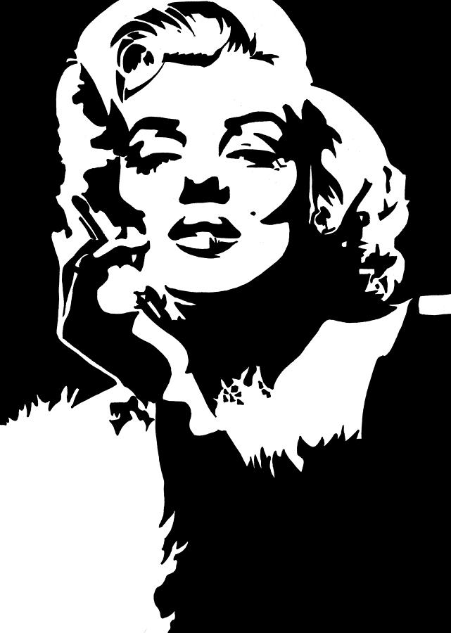 641x900 Marilyn Pop Art Drawing - Pop Art Drawings