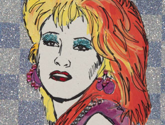 330x250 glitter pop drawings ilene sova - Pop Drawing