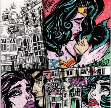 375x363 Pop Art Graffiti Drawing - Pop Drawing