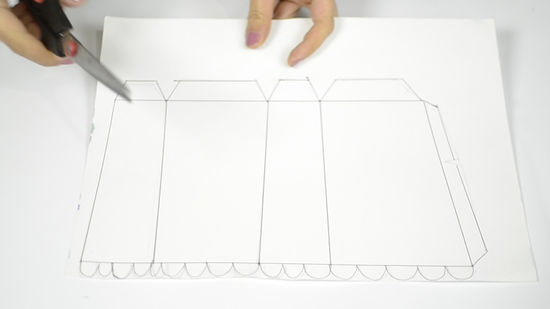 550x309 Ways To Make Popcorn Boxes - Popcorn Box Drawing