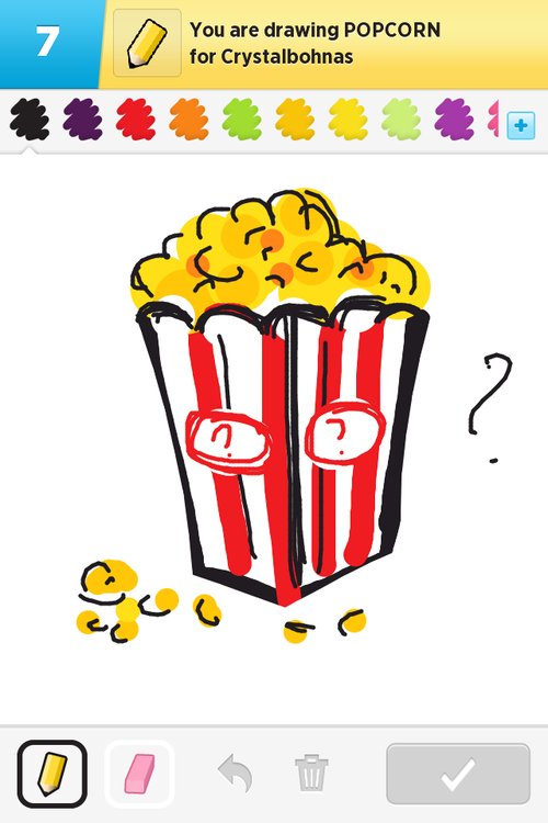 500x750 popcorn drawings - Popcorn Drawing
