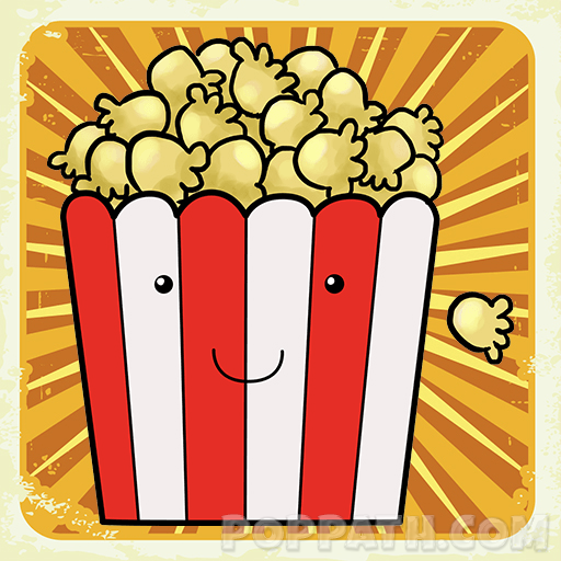 512x512 how to draw a cute kawaii popcorn pop path - Popcorn Drawing
