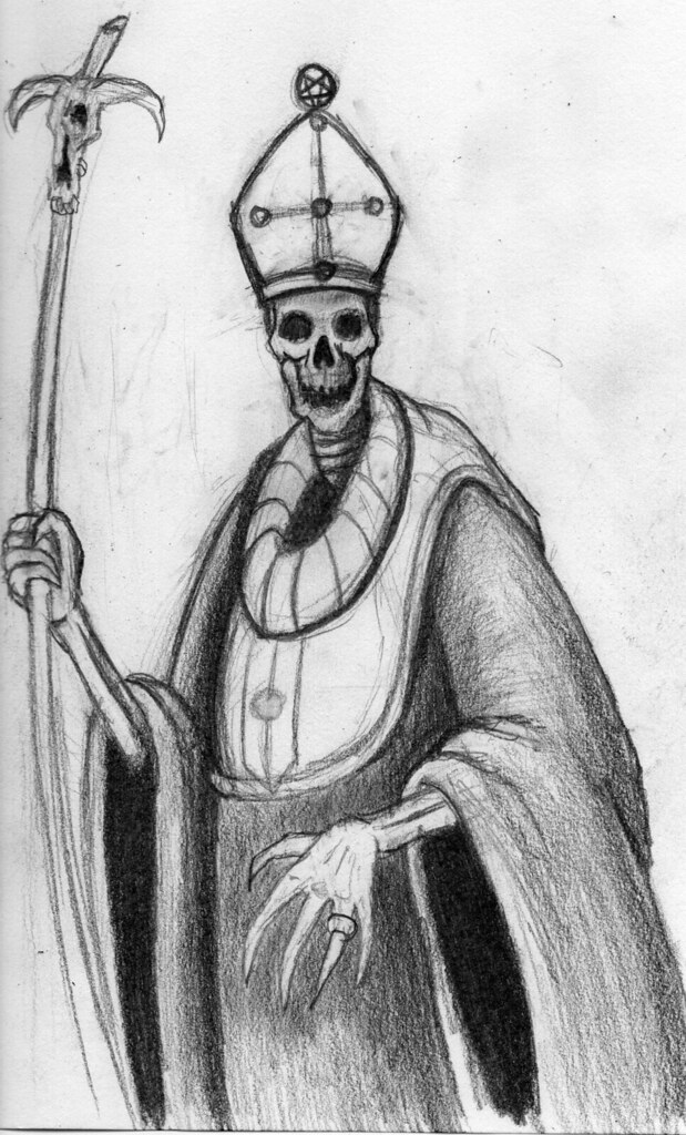 619x1024 the world's best photos of pope and sketch - Pope Drawing