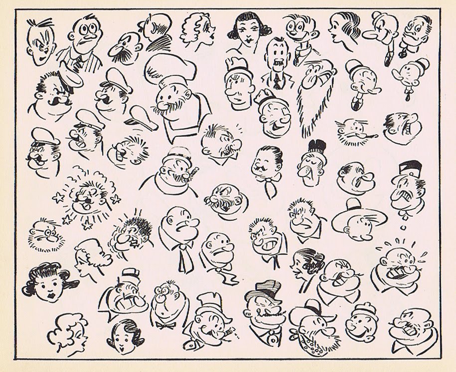 915x745 scary terry's world popeye's how to draw cartoons - Popeye Cartoon Drawing