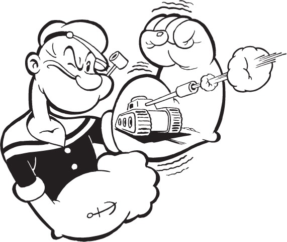 Popeye Cartoon Drawing At PaintingValley.com | Explore Collection Of ...