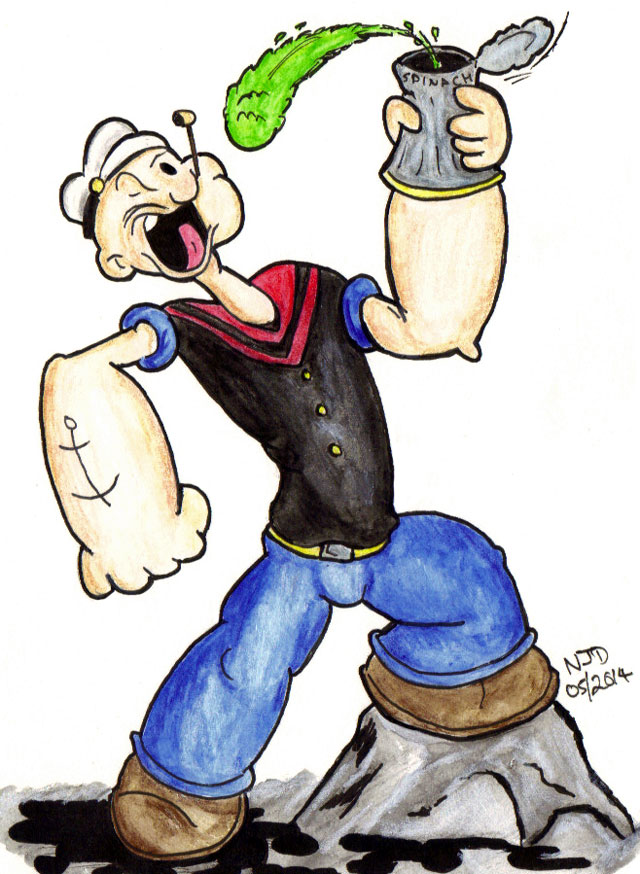 Popeye The Sailor Man Drawings at PaintingValley.com | Explore