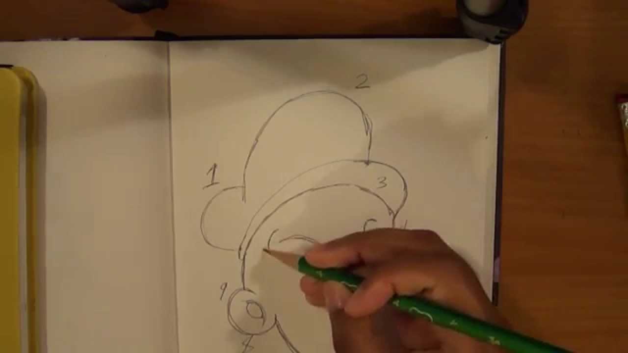1280x720 How To Draw - Popeye The Sailor Man Drawings