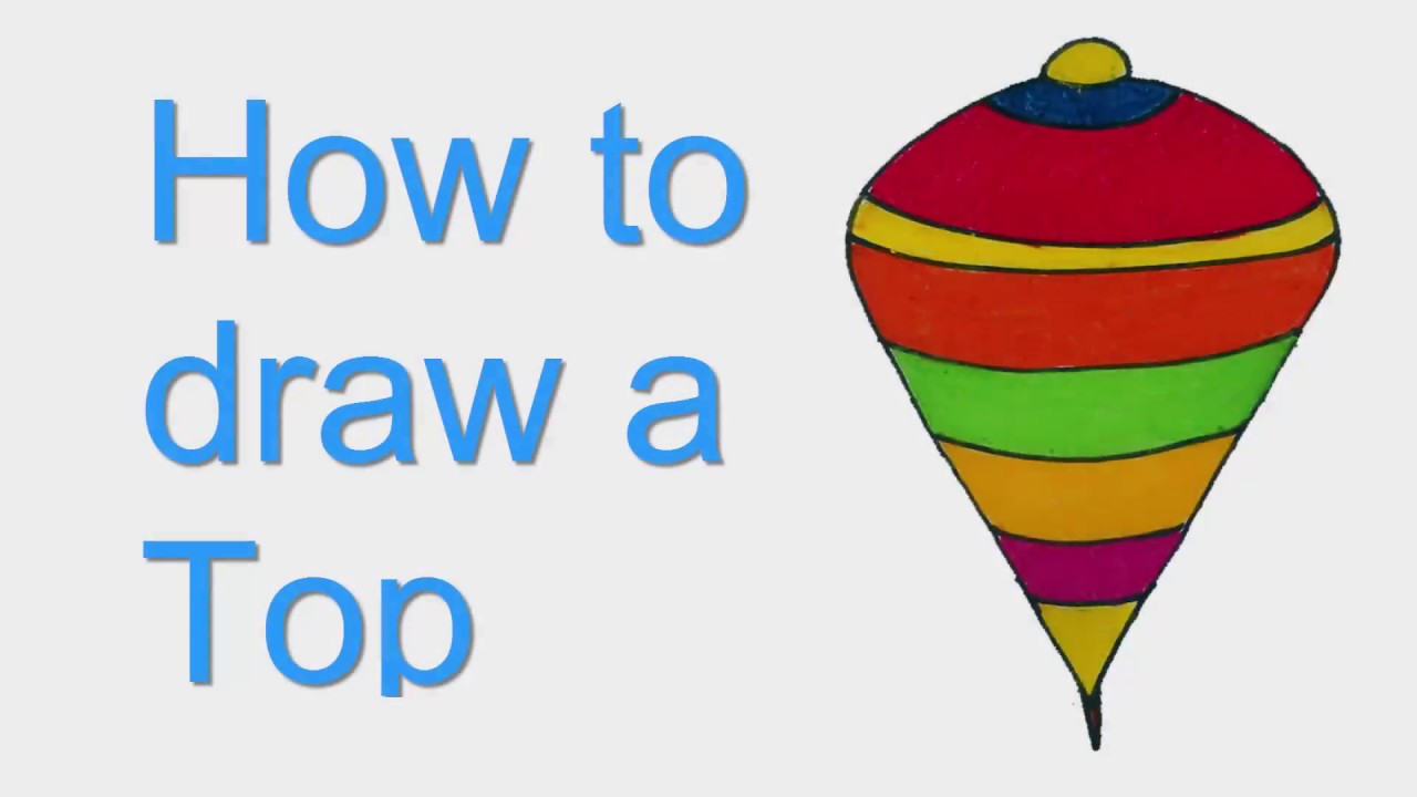1280x720 how to draw a top top drawing step - Popular Drawinging