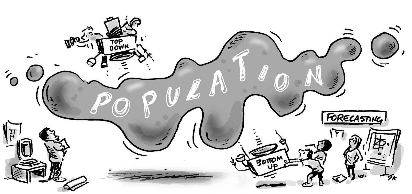 1701x803 How Our Safi Population Forecasts Performed Against State - Population Drawing