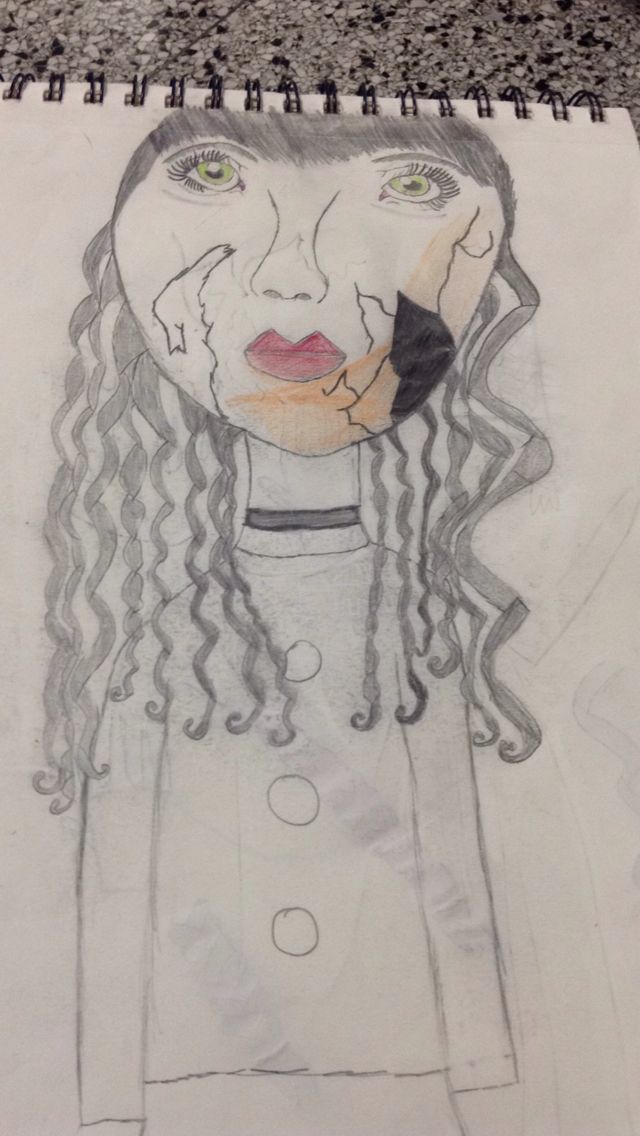 640x1136 a little porcelain doll drawings n such drawings, sketches, my - Porcelain Doll Drawing