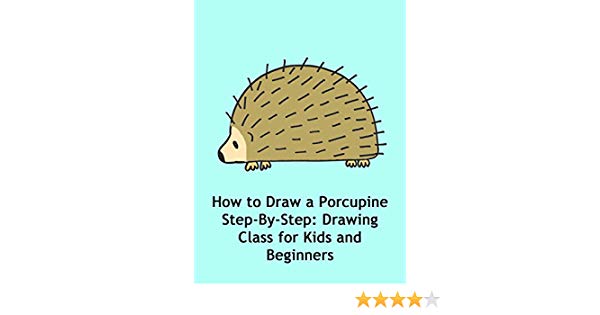 600x315 Watch How To Draw A Porcupine Step - Porcupine Drawing