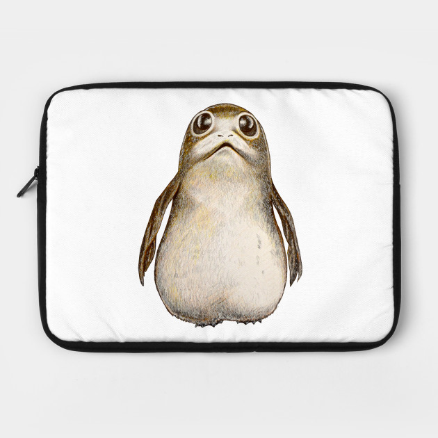 Porg Drawing at PaintingValley.com | Explore collection of Porg Drawing