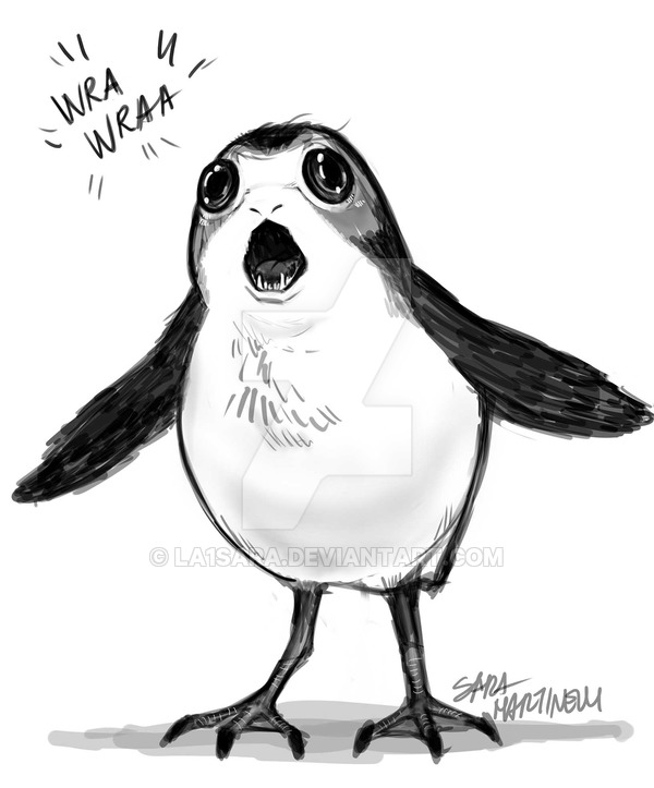 600x723 porg - Porg Drawing