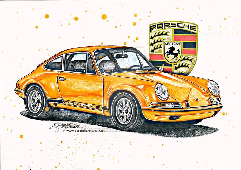 800x565 porsche - Porsche Drawing